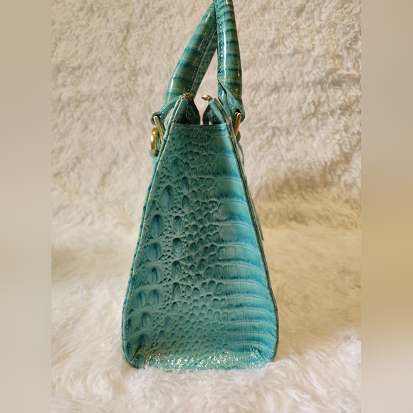 Brahmin Anywhere Convertible Satchel Glass Glossy - Picture 9 of 13